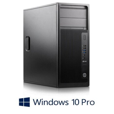 Workstation HP Z240 Tower, i7-7700K, 64GB DDR4, Quadro P2000 5GB, Win 10 Pro